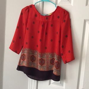 Beautiful Anthropologie Maeve top